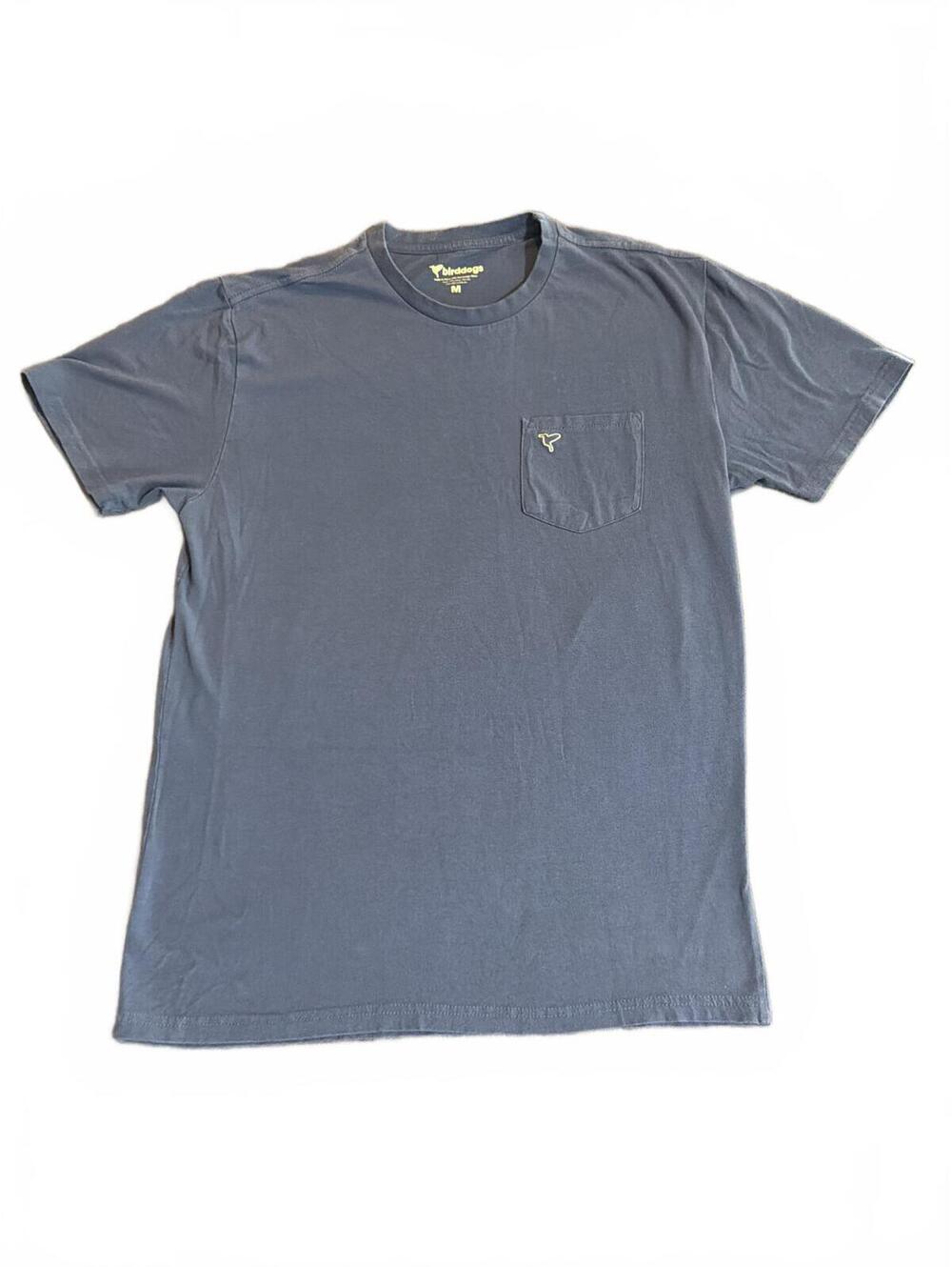 Birddogs Men's Blue/ Gray Pocket Short Sleeve T-Shirt Size M